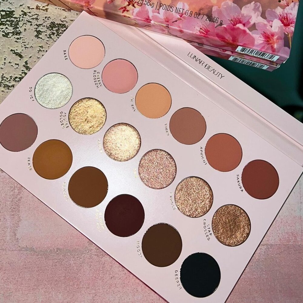 Lunar Beauty Nude Prism Eyeshadow Palette